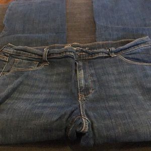 Old navy dark wash jeans